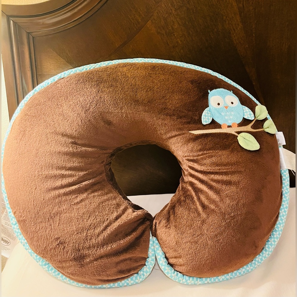 MATERNITY CUDDLY OWL THE ORIGINAL BOPPY NURSING/ BABY SOFT PILLOW